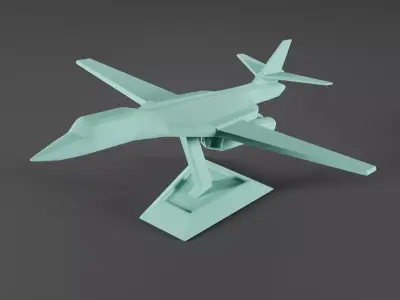 B-1 Lancer Plane 3D print model