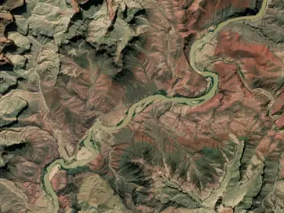 Colorado River part 3D model
