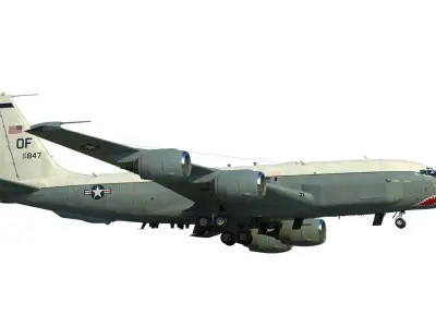 Boeing RC-135 U Combat Sent 3D model