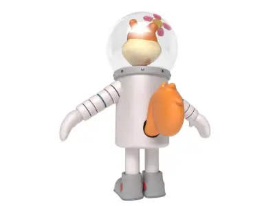 Sandy Cheeks 3D model