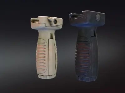 CAA MVG Front Grip Low-poly 3D model