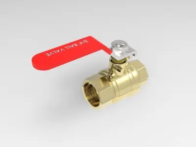 Ball Valve 3D model