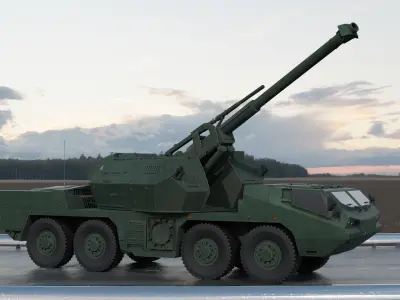 Dana M2 - VZ77 3D model