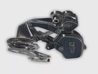 Rear derailleur dura ace 3D model