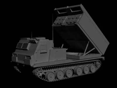 M270 MLRS 3D model