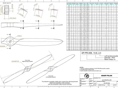 PROPELLER AP-PR-006 11-7 3D print model
