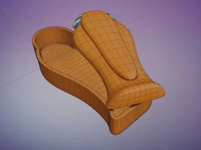 Sarcophagus toy 3D model