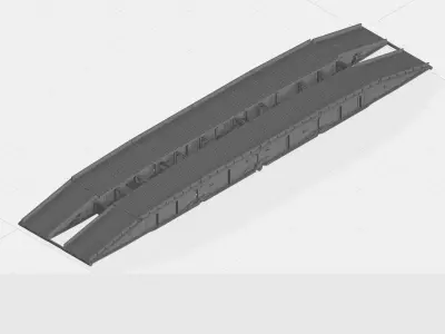 AVLB M60 Armoured Vehicle Launched Bridge 3D print model