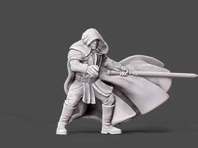Light adept - 35mm scale 3D print model