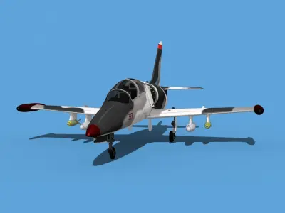 Aero Vodochody L-39C Albatross Cz Rep 01 3D model