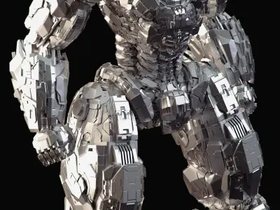 THUNDER LEGION AT-99 - Battle Platform Free 3D model