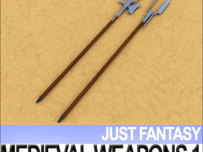 Medieval Weapon Collection Vol 1 3D model