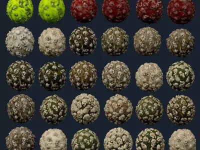 30 Skulls Seamless PBR Texture Pack Texture