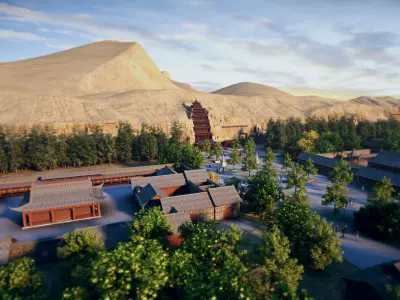 Dunhuang Mogao Caves 3D model