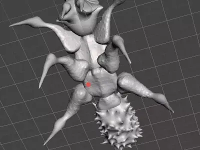 Alien Ant 3D print model