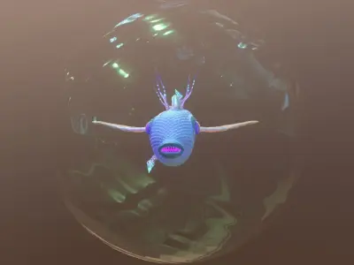 Fish The Flyer 3D model