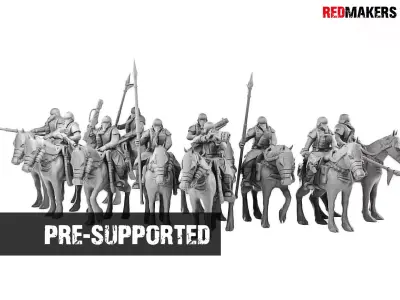 Death squad Cavalry of Imperial force 3D print model