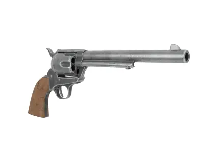 Colt Single-Action Army Revolver Peacemaker 3D model