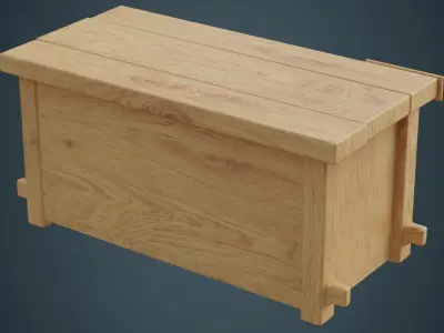 Workbench 2A Low-poly 3D model