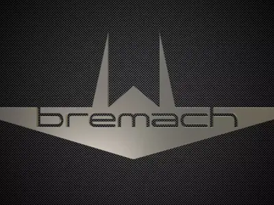 bremach logo 3D model