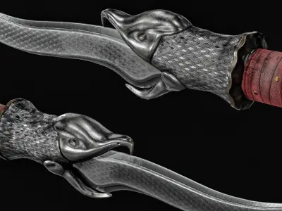 Artifact  Sward Low-poly 3D model