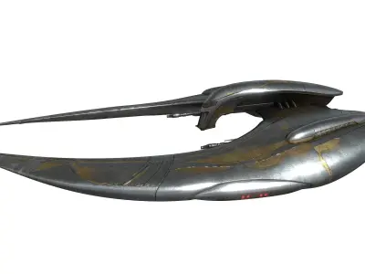 Battlestar Galactica Ship 3D model