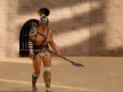 GLADIATOR ARENA BATTLE 3D model