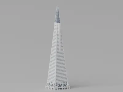 Transamerica Pyramid San Francisco 3D model