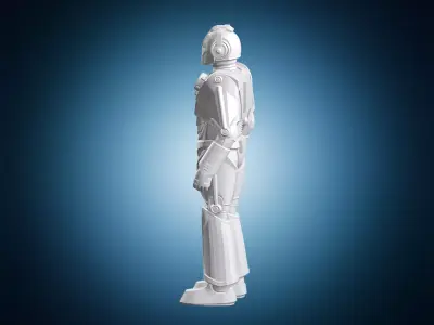 Cyberman Model 3D print model