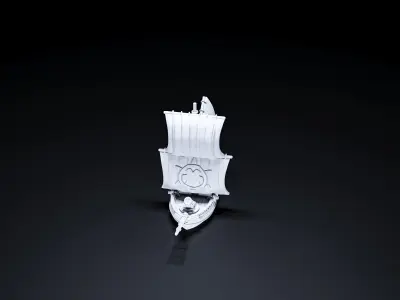 Basilean Gun Brig 3D print model