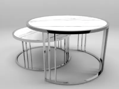 table decorative Free low-poly 3D model
