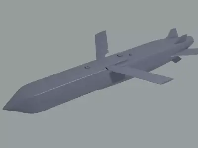 Storm Shadow air launched cruise missile 3D print model