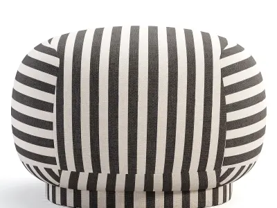 Rico Pouf By 2modern Free low-poly 3D model