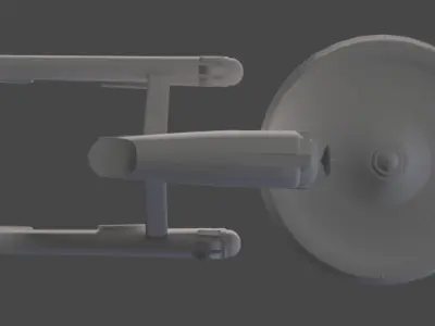 USS NCC 1701 Enterprise 3D print model
