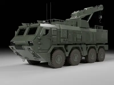Military ARV Low-poly 3D model