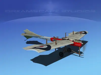 Antoinette Monoplane V02 3D model