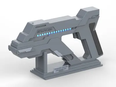  Asuran Replicator Stunner - Stargate - Commercial - STL 3D print model
