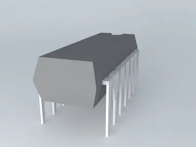 IC DIL 14 Free 3D model