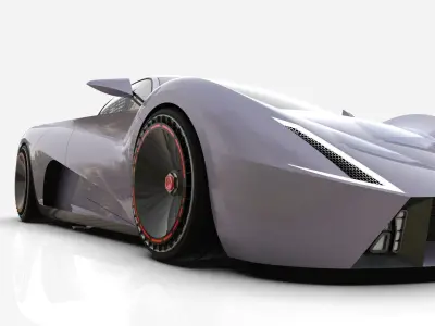 TurboFan Runner Kit Rim 3D model