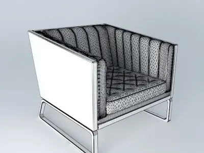 Armchair Combo Free 3D model