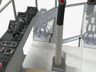 Blohm Voss BV 141 German WW2 Aircraft Low-poly 3D model