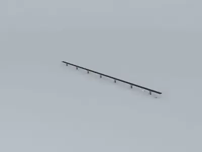 Bridge THE metal bar Free 3D model