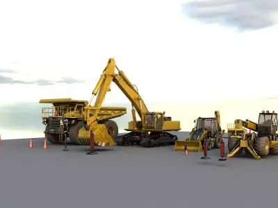 Construct Equipment 3D model
