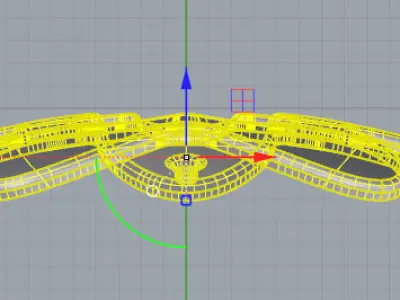 2 Ciondolo Margherita traforata e bombata Free 3D model