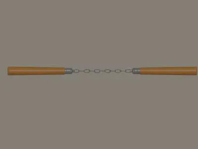 Nunchucks 3D model