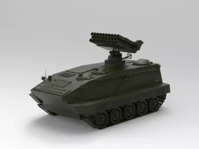 Anti-air Missile 3D model