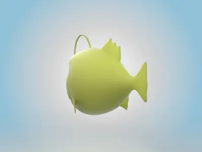 Anglerfish 3D model