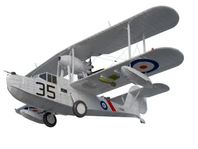 Supermarine Walrus 3D model