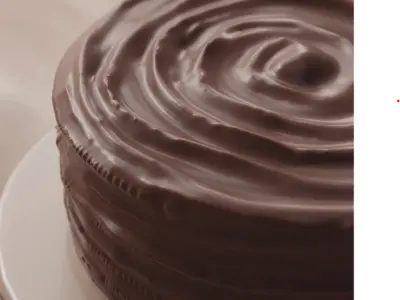 Realistic Matilda Chocolate Cake 3D model