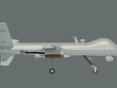 MQ-9 Reaper Drone 3D model